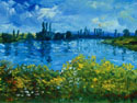 Vista desde el lago.
